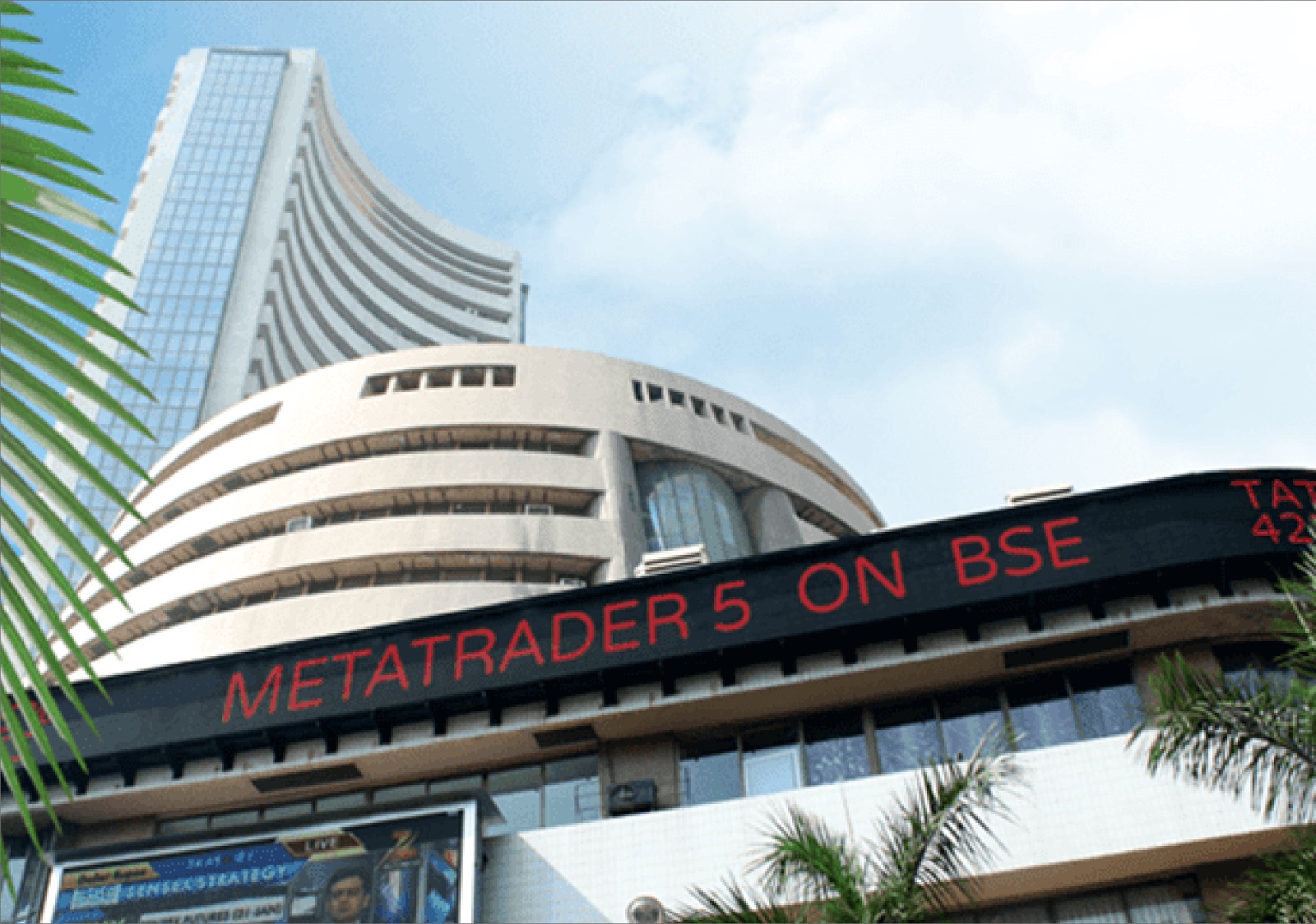 BSE( Bombay Stock Exchange) - Show from Running Bus